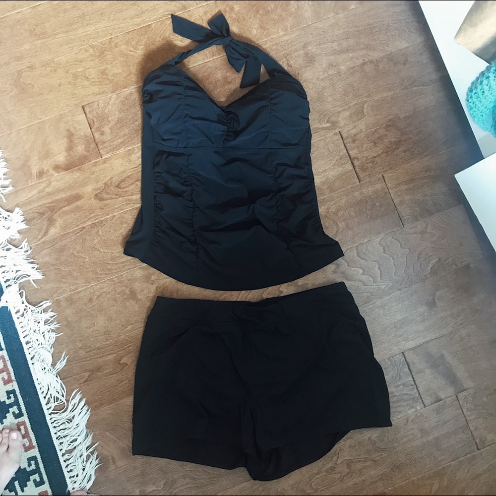 Lands’ End Two Piece Bathing Suit
